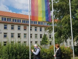 31.08.2020 | Eröffnung der CSD Aktionswochen am LASV